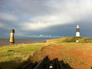 old & new at Spurn